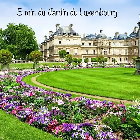 Le Refuge - Studio, Jardin Luxembourg, Montparnasse Appartamento
